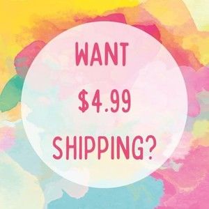 $4.99 shipping on Closet Clear Out Days